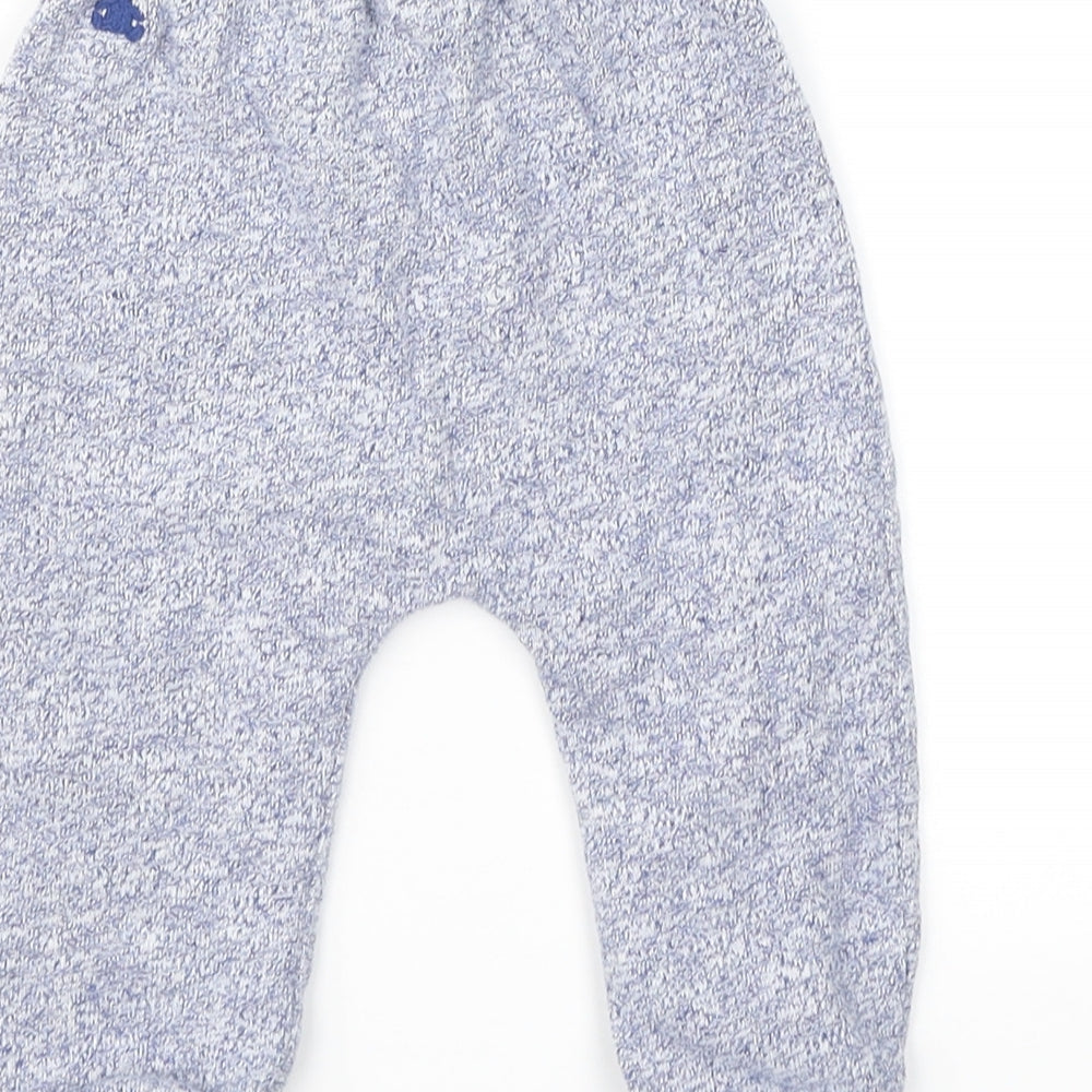 Gap Baby Blue Striped  Jogger Trousers Size 3-6 Months