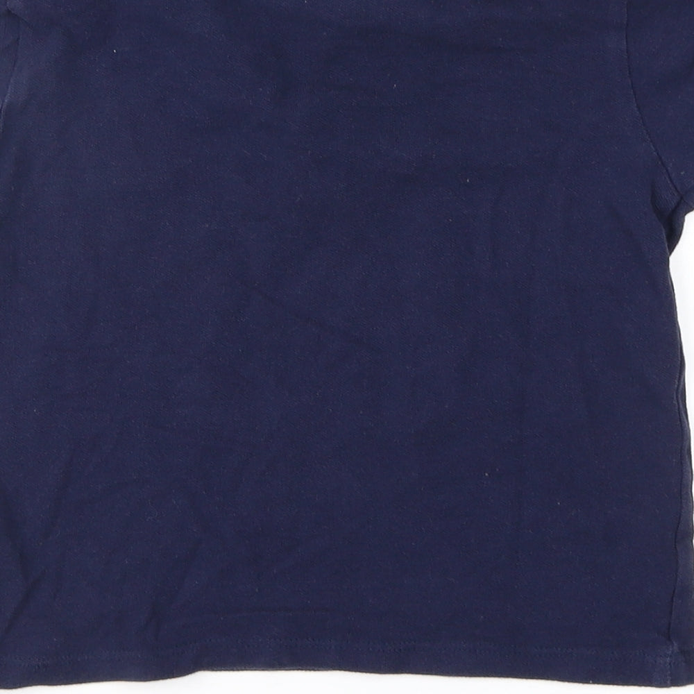 Pep&Co Boys Blue   Basic Polo Size 5-6 Years