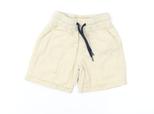 Urban Rascals Boys Beige   Cropped Trousers Size 12-18 Months