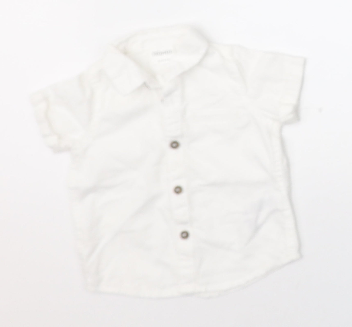 F&F Boys White   Basic Button-Up Size 0-3 Months