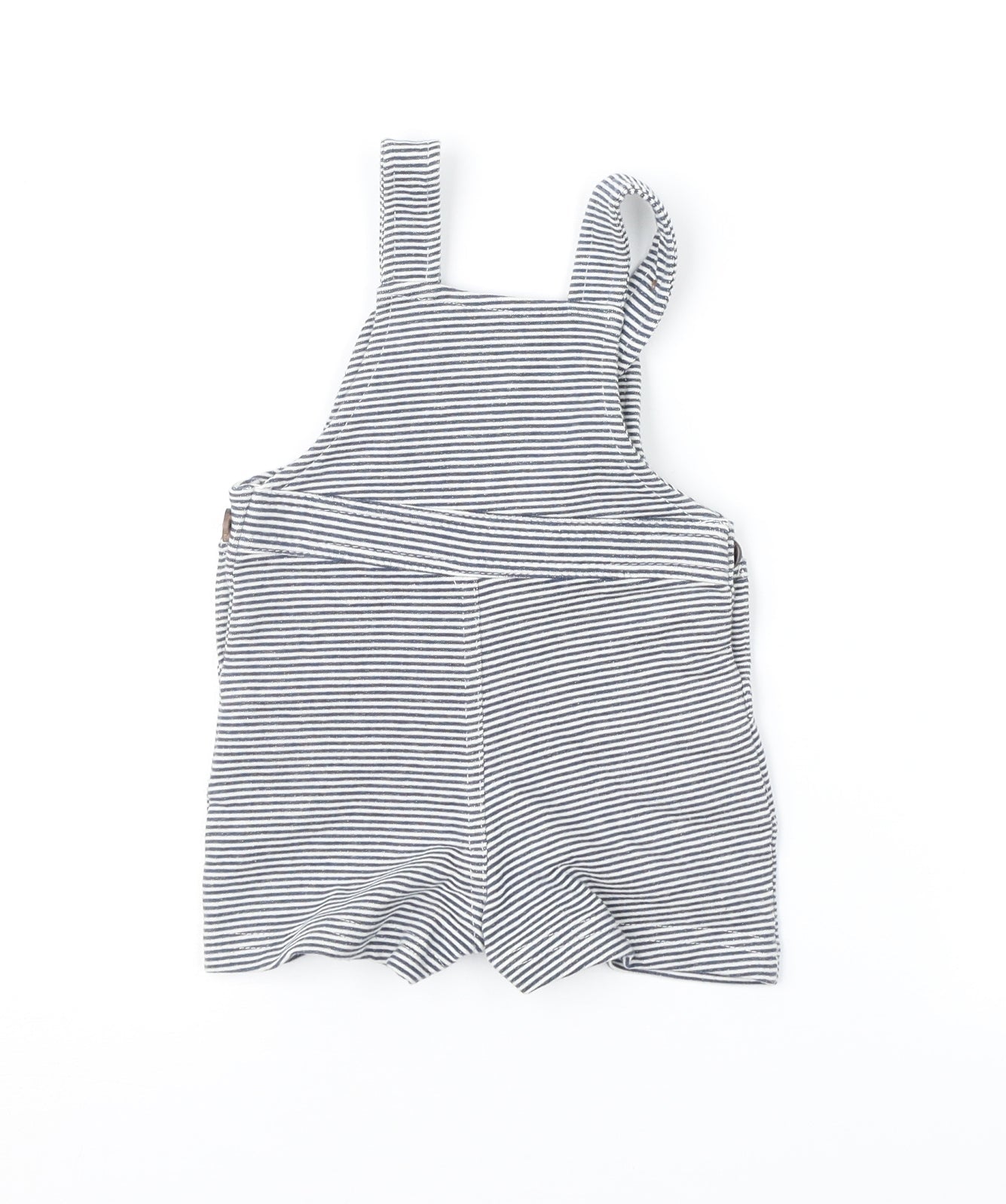 Earlydays Boys Blue Striped  Shorts One-Piece Size 0-3 Months