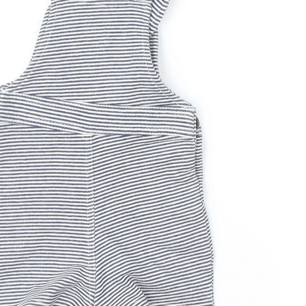 Earlydays Boys Blue Striped  Shorts One-Piece Size 0-3 Months