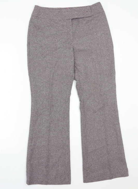 NEXT Womens Purple   Trousers  Size 10 L28 in