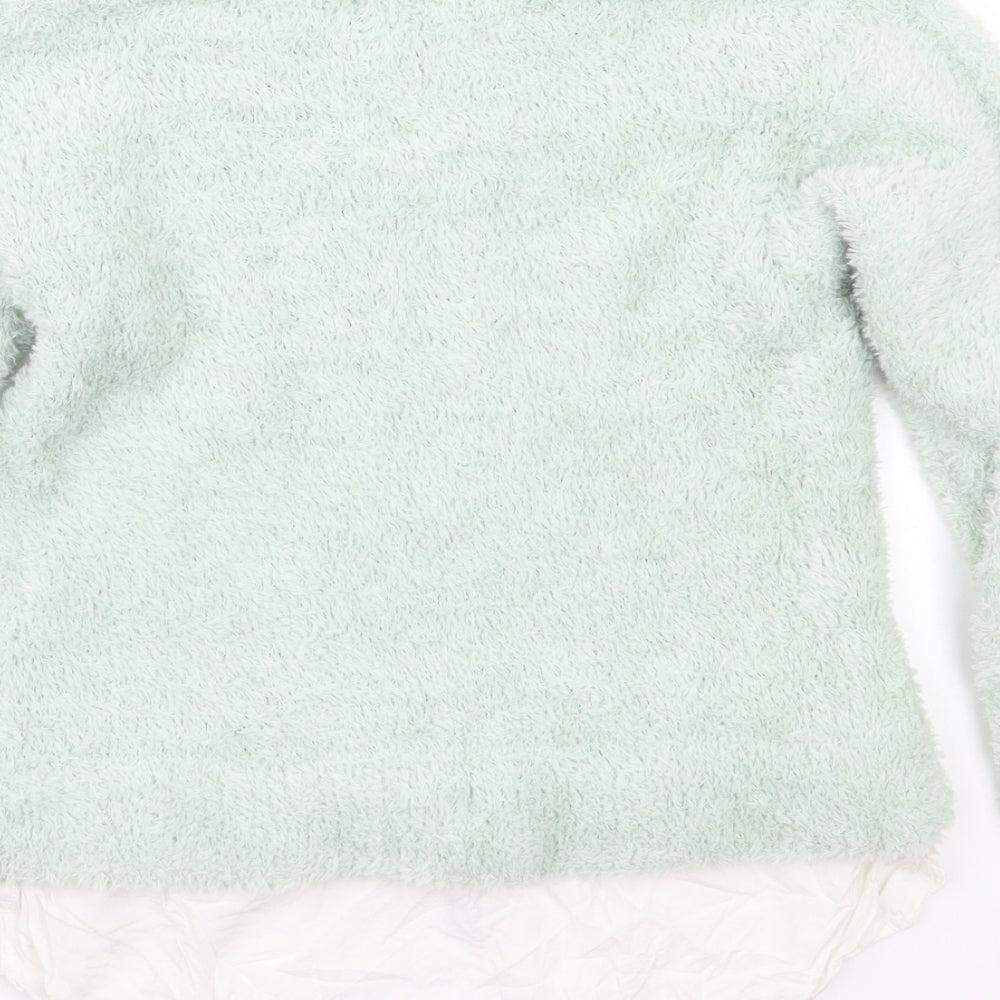 H&M Girls Green   Pullover Jumper Size 12 Years