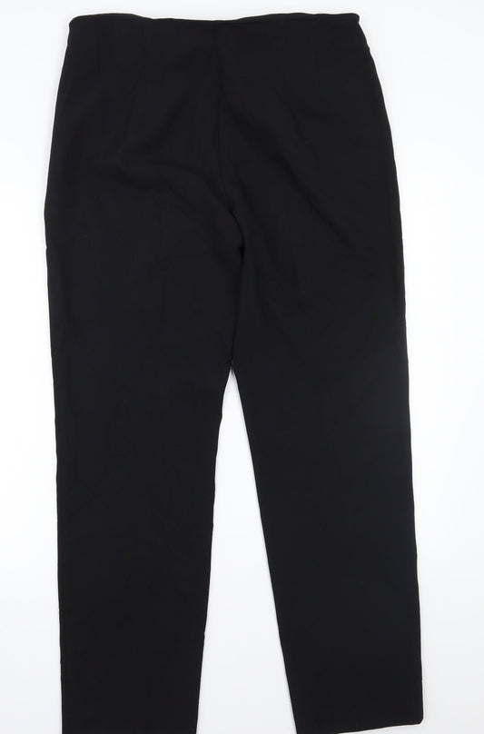 Marks and Spencer Womens Black   Trousers  Size 14 L30 in