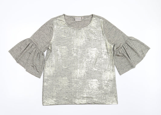 Dantelle Womens Gold   Basic T-Shirt Size L