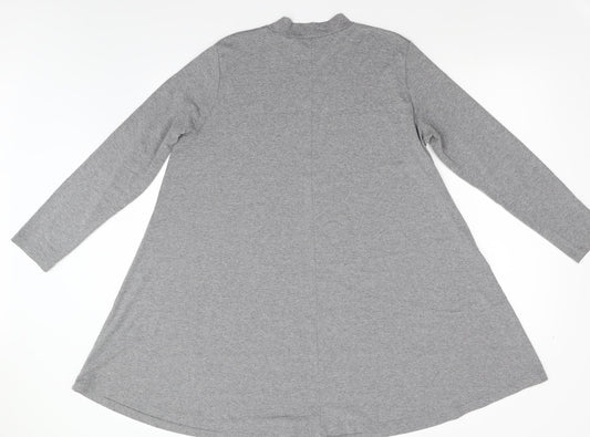 Matalan Womens Grey   Basic T-Shirt Size M