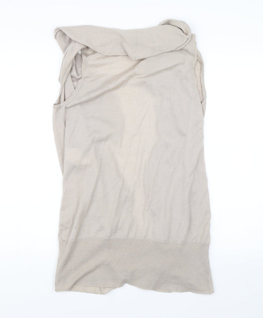 Kookai Womens Beige   Shrug Jumper Size 10