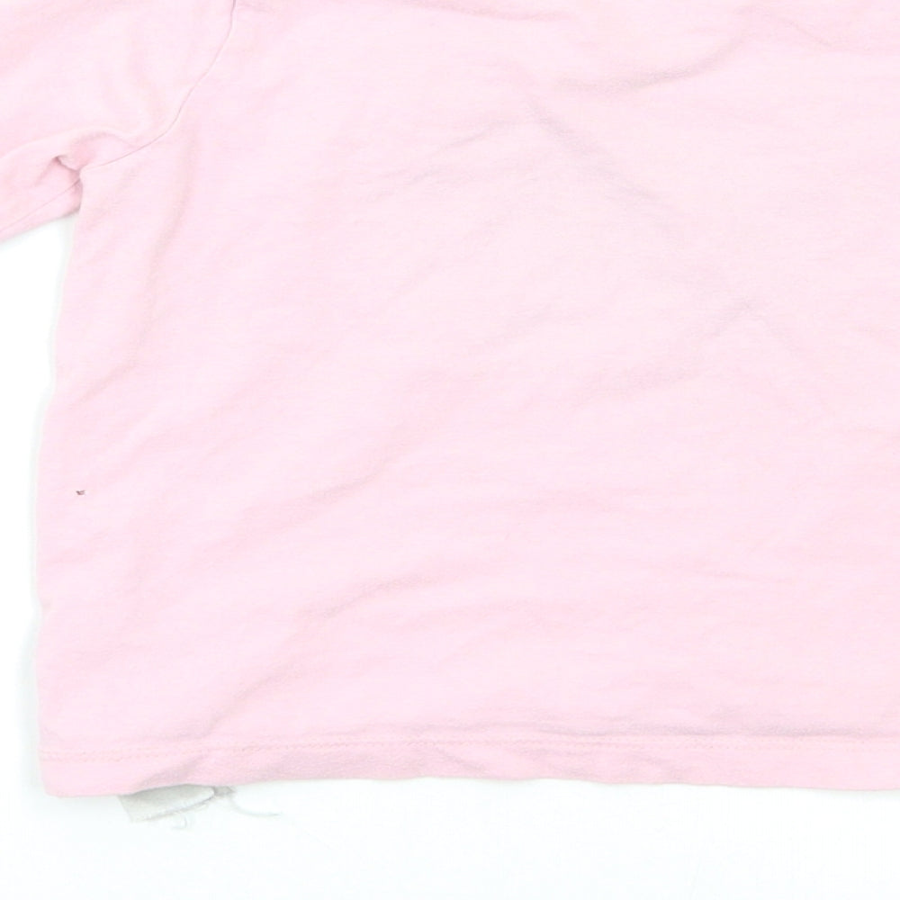 Primark Girls Pink Solid  Top Pyjama Top Size 3-4 Years