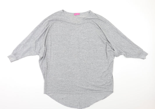 Body Wear Womens Grey   Pullover Jumper Size L