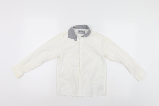 NEXT Boys White   Basic Button-Up Size 8 Years