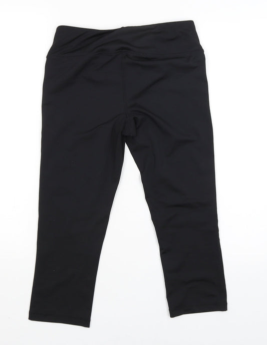 Reebok Womens Black   Jogger Trousers Size S L20 in