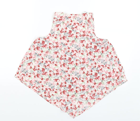 Hollister Womens White Floral  Tank Dress  Size XS