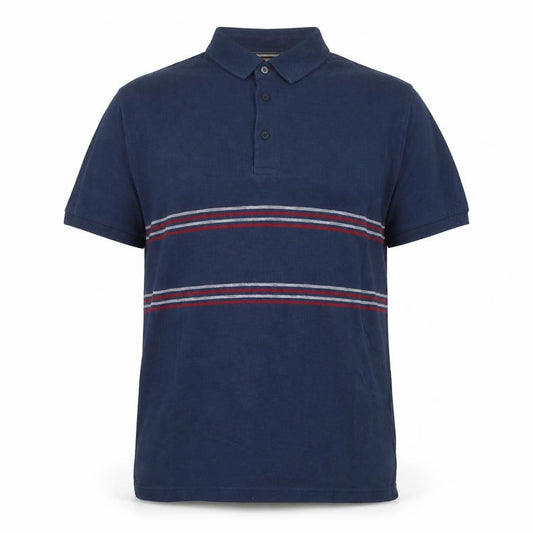 W&B Mens Blue    Polo Size L