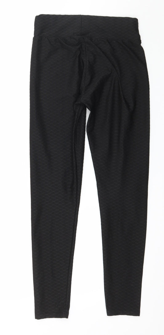 Cherry Koko Womens Black   Capri Leggings Size S L27 in