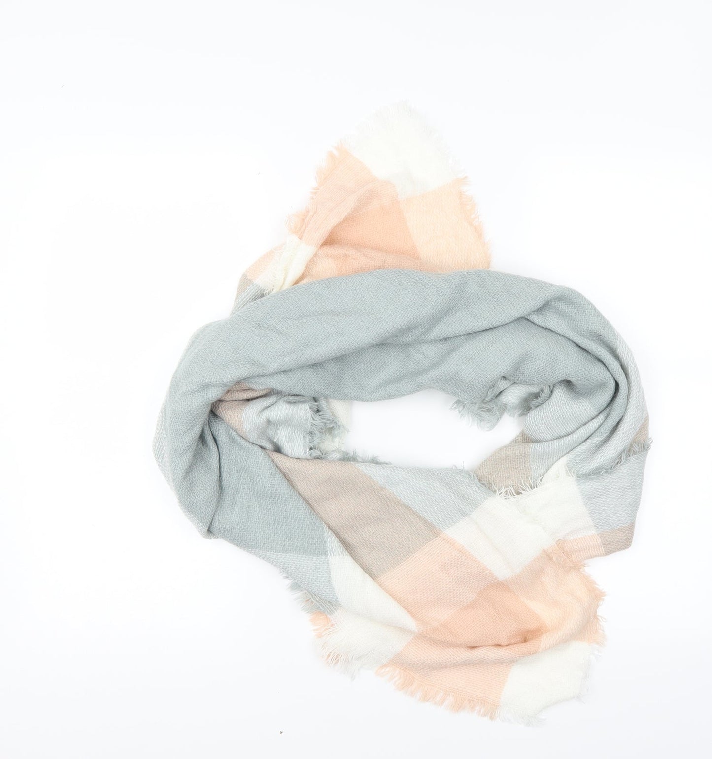 Preworn Womens Multicoloured Check   Scarf