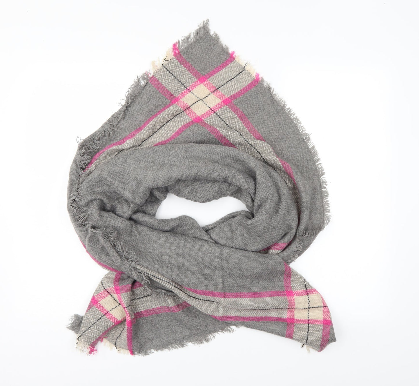 Preworn Womens Grey    Scarf