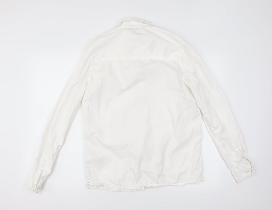 ASOS Mens White    Button-Up Size M