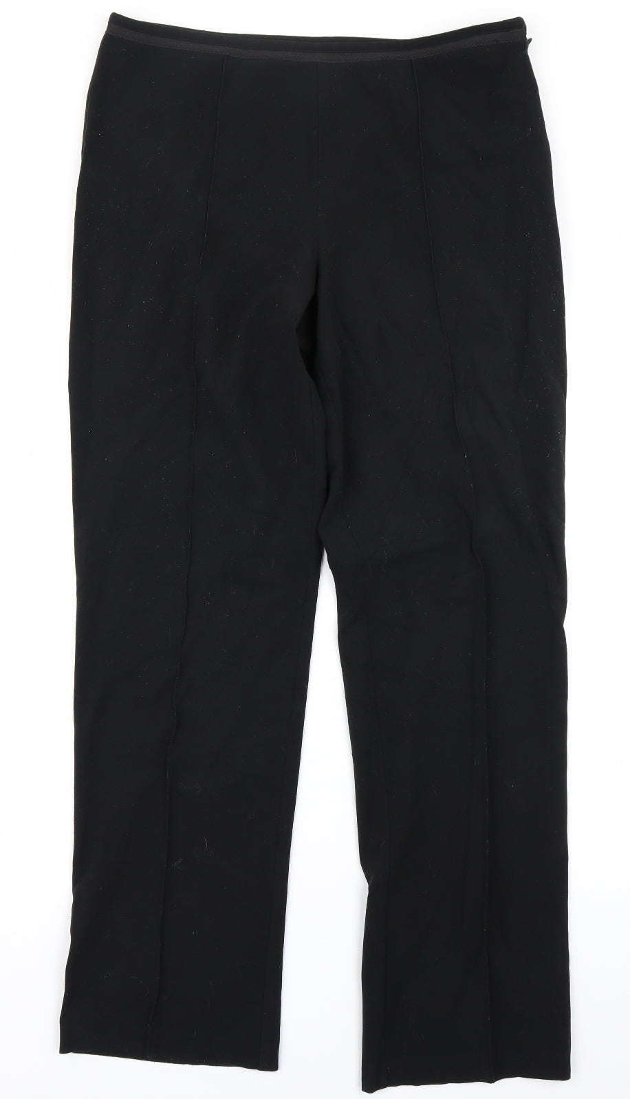 Marks & Spencer Womens Black   Rain Trousers Trousers Size 12 L27 in