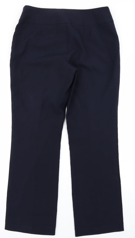 Marks & Spencer Womens Blue   Trousers  Size 12 L22 in