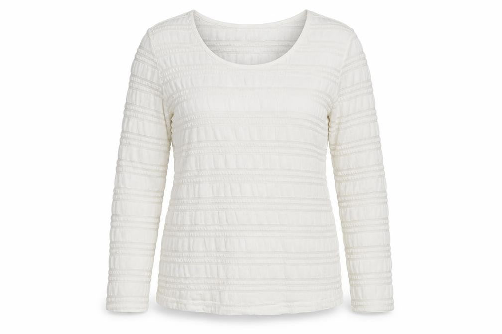 Limited Womens Ivory   Basic T-Shirt Size 14