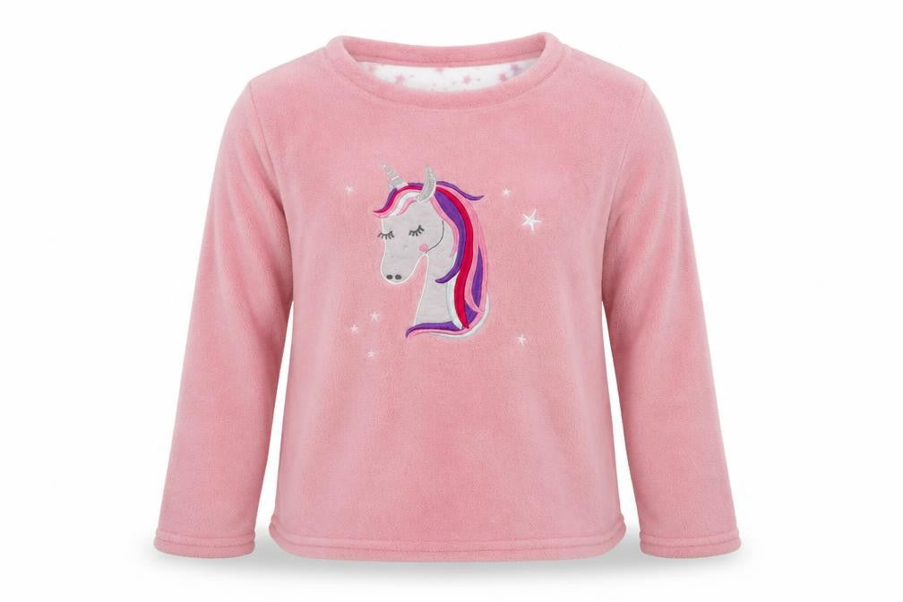 Just Like You Womens Pink Animal Print  Pullover Jumper Size 12  - UNICORN