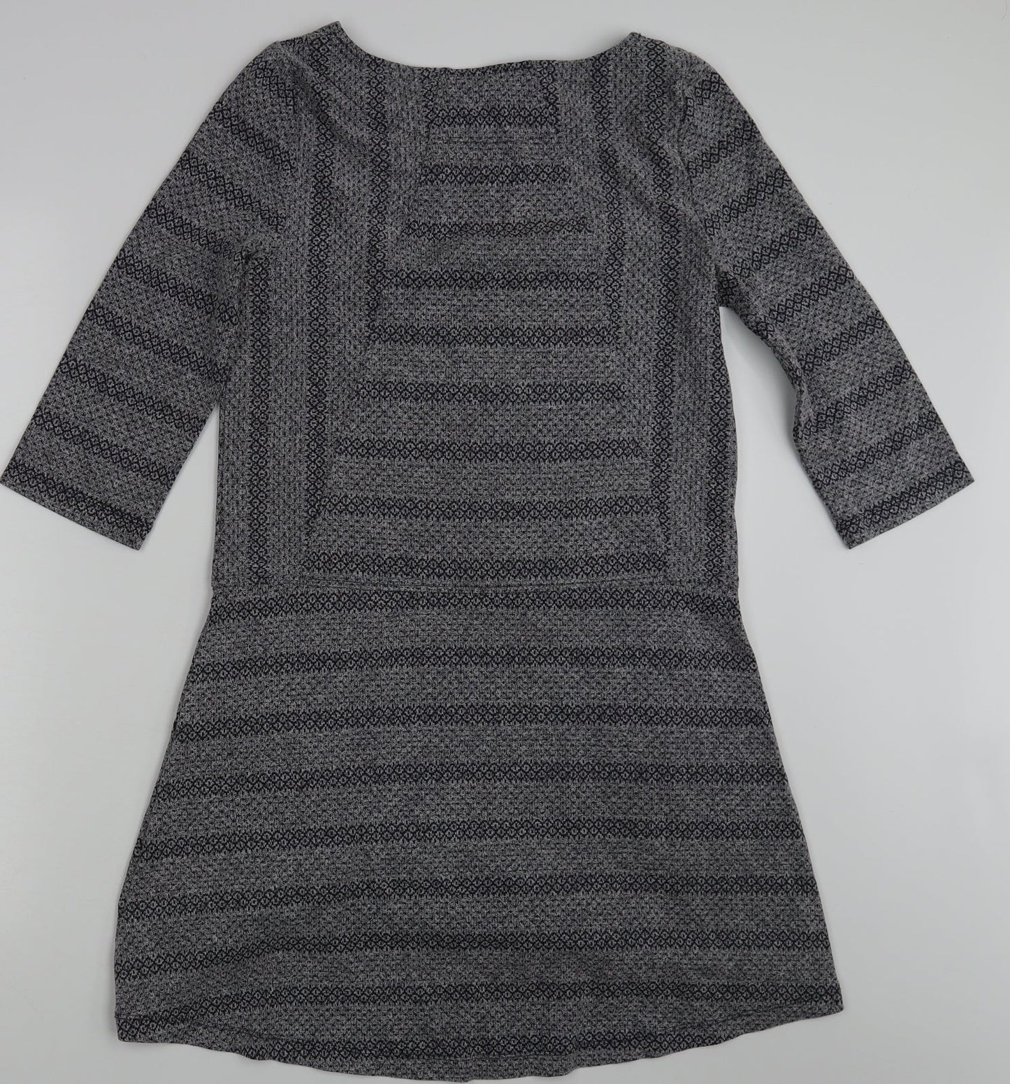H&M Womens Grey   Basic T-Shirt Size 10