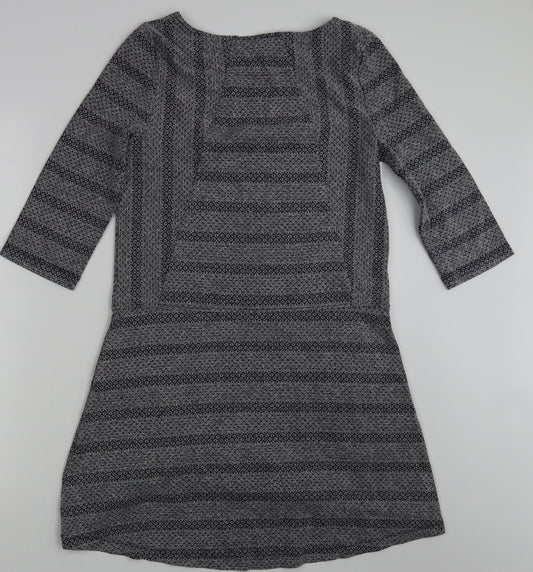H&M Womens Grey   Basic T-Shirt Size 10
