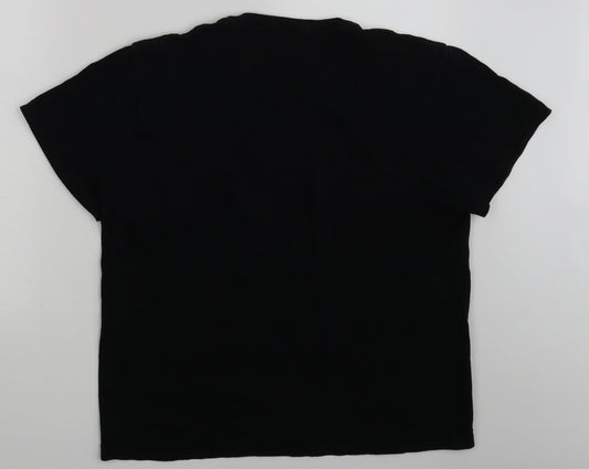 ActivLab Womens Black   Basic T-Shirt Size L  - Challenge Accepted
