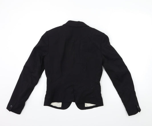 H&M Womens Black   Jacket Blazer Size 6