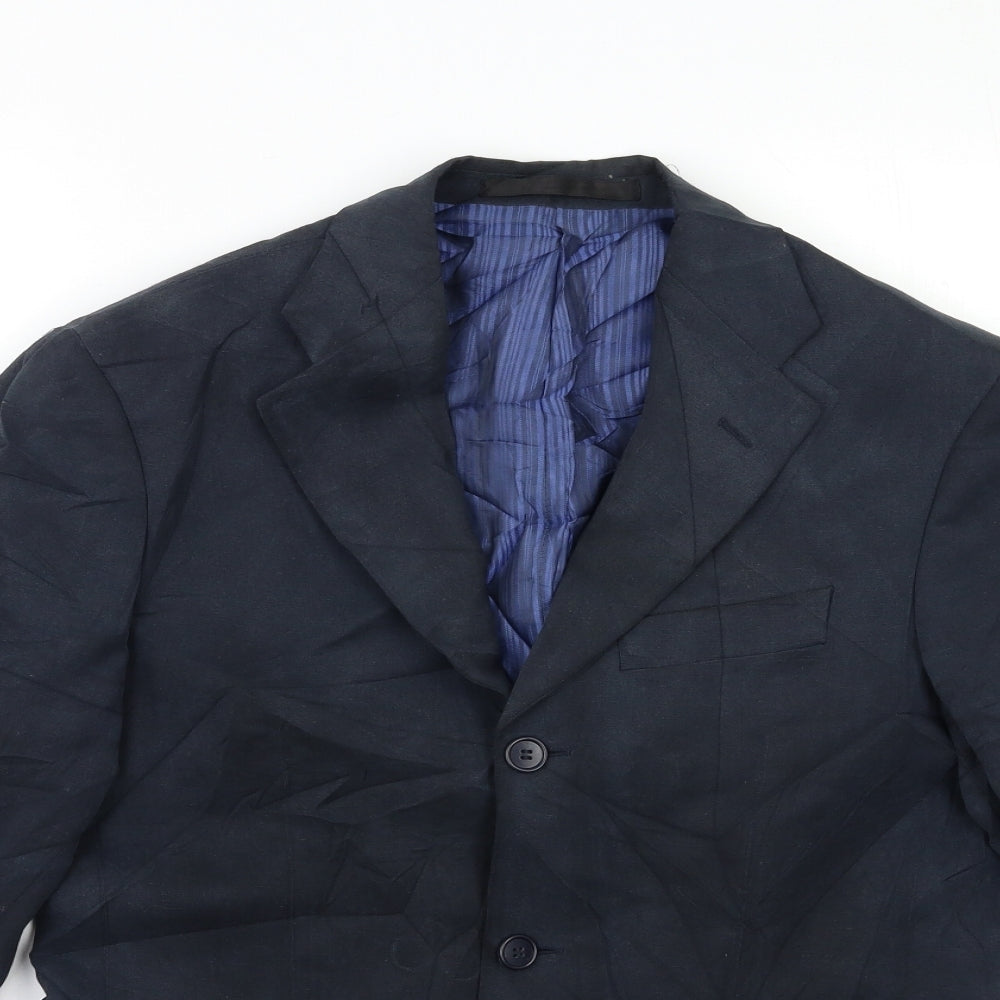 Marks and Spencer Mens Blue   Jacket Suit Jacket Size 36