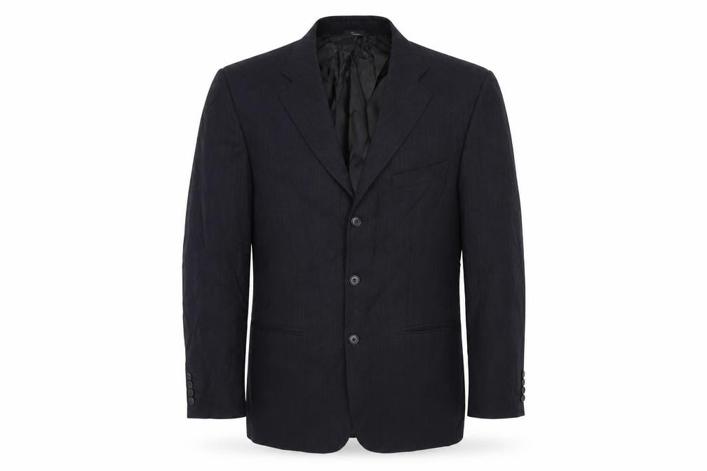 Patrick Bernard Mens Blue   Jacket Suit Jacket Size 40
