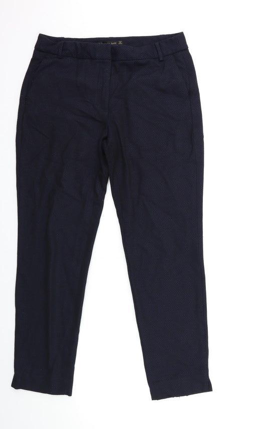 Zara Womens Blue   Trousers  Size 10 L27 in