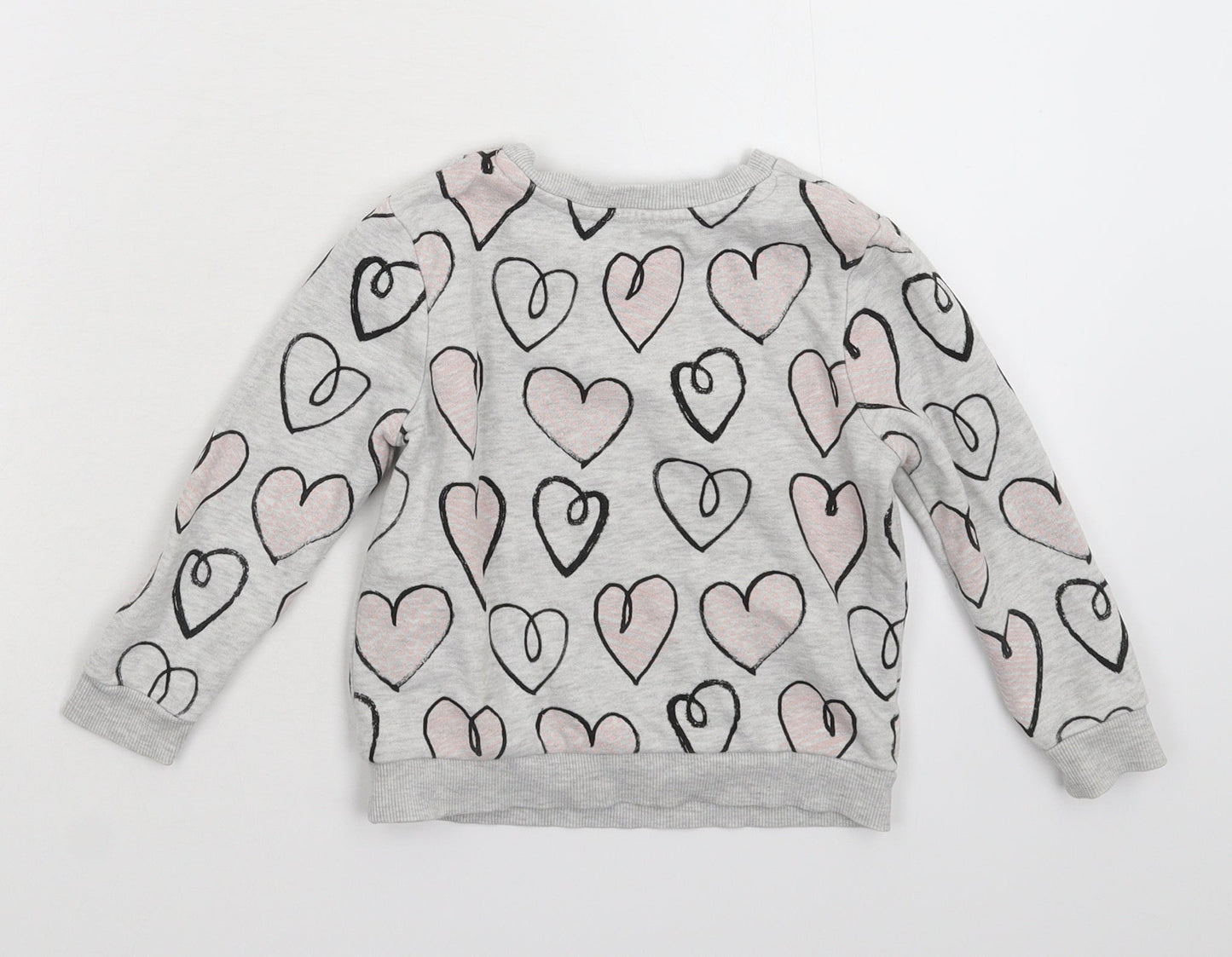 George Boys Grey   Pullover Sweatshirt Size 4-5 Years