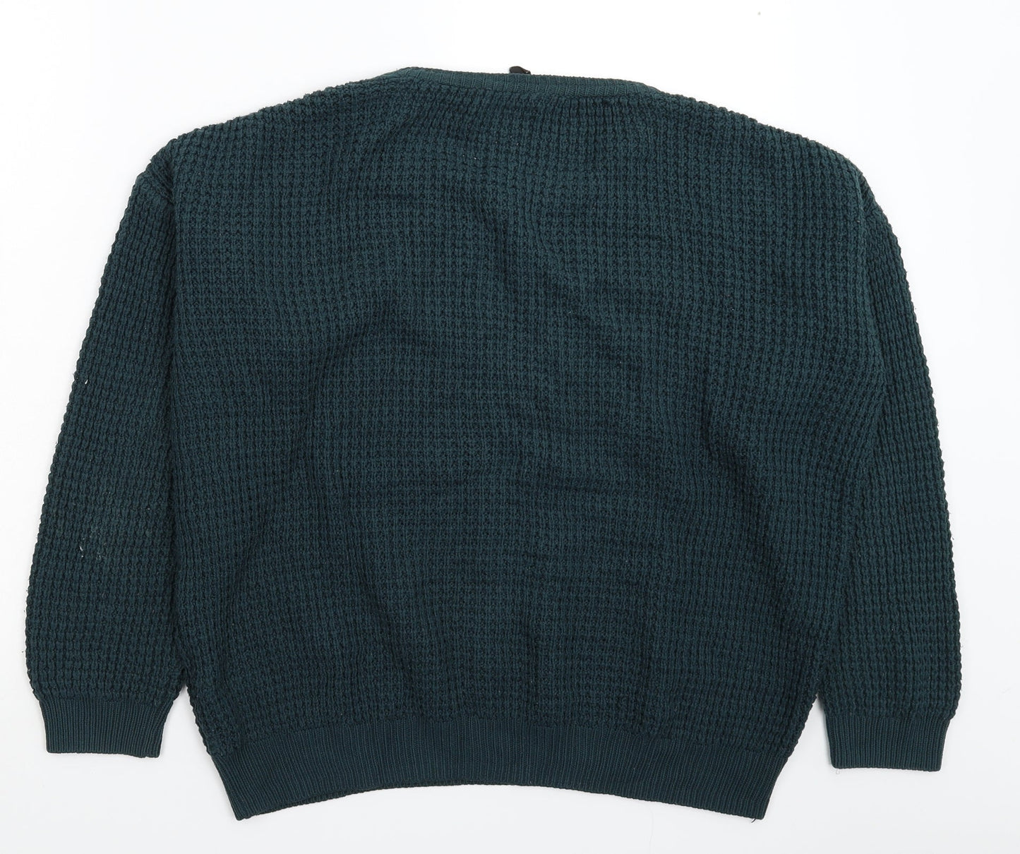 Topshop Womens Green  Knit Pullover Jumper Size 12
