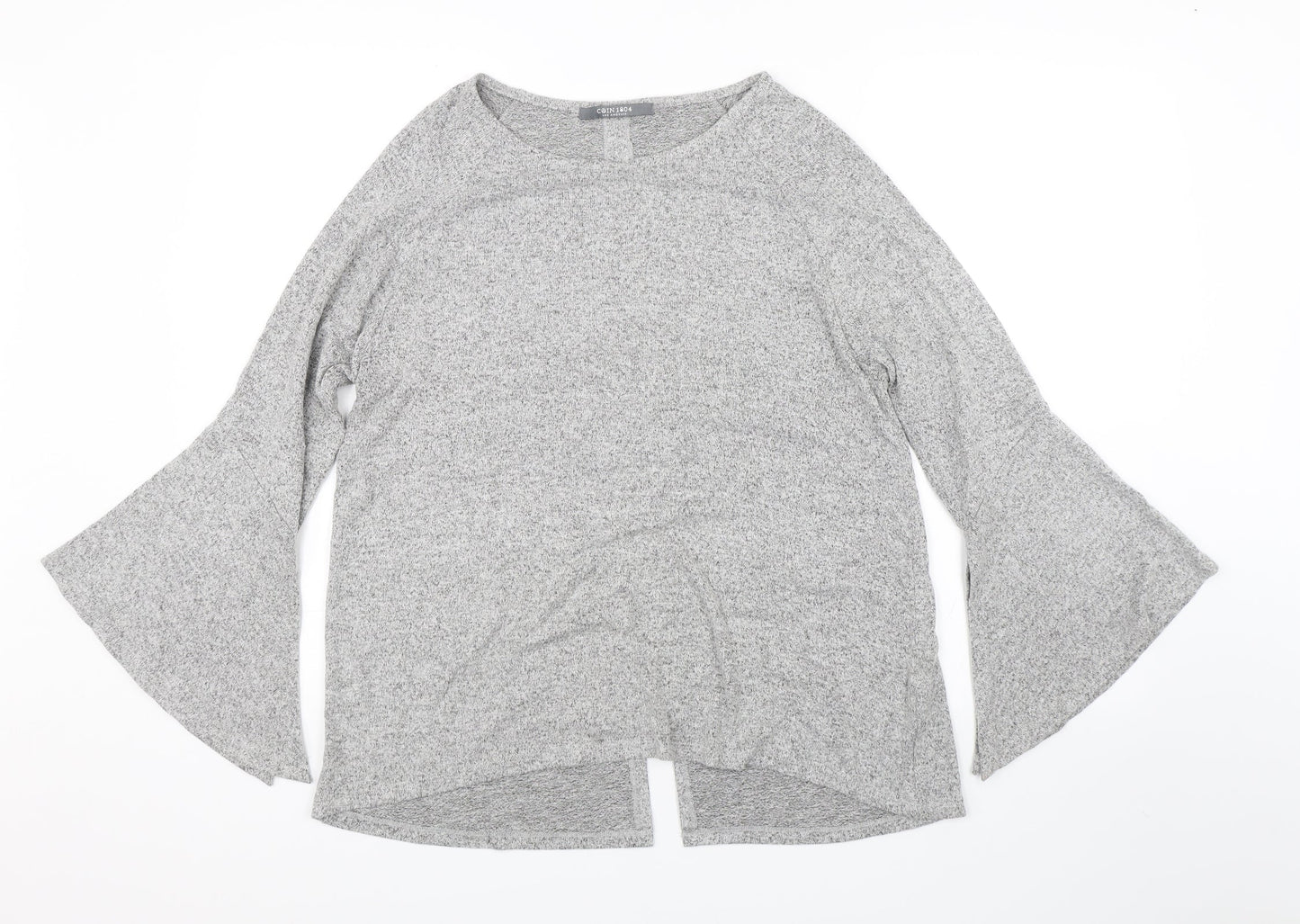 COIN 1804 Womens Grey   Basic T-Shirt Size M