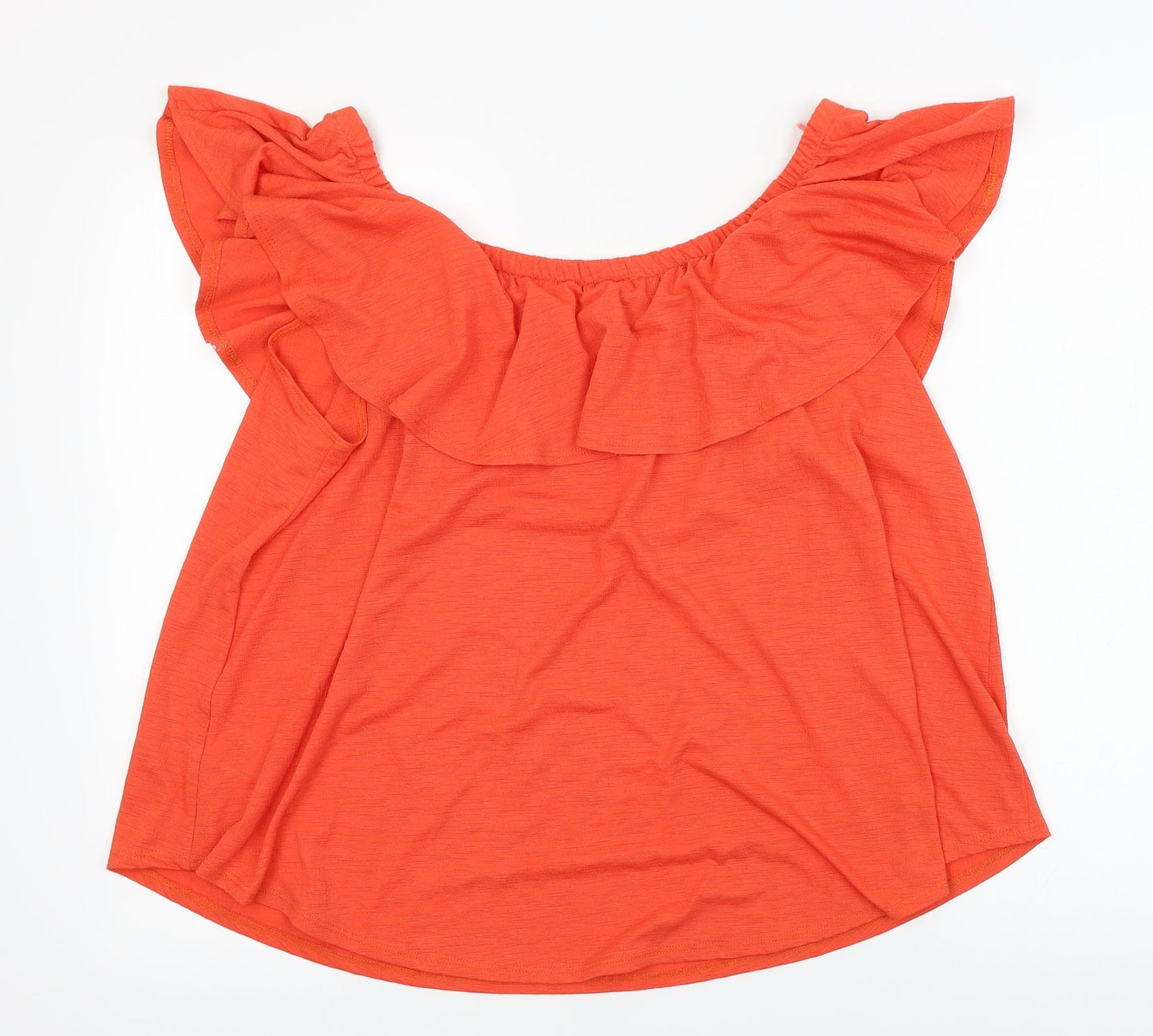 Roman  Womens Orange   Basic T-Shirt Size 18