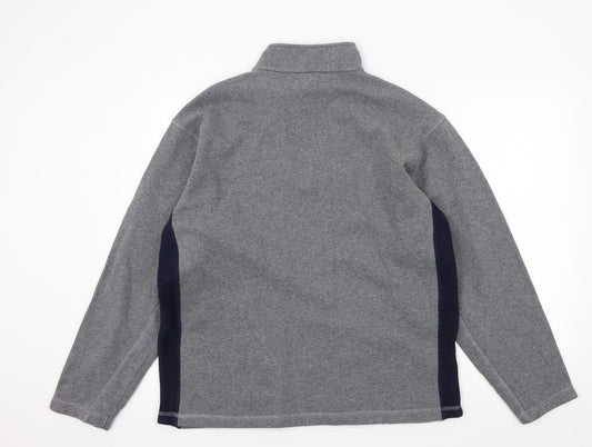Easy Mens Grey   Pullover Jumper Size M