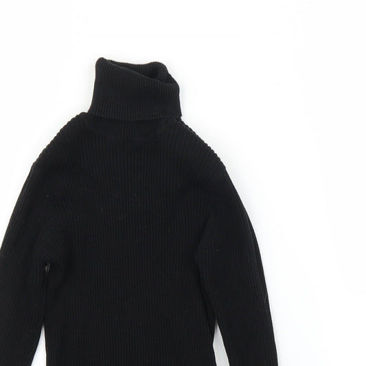 NEXT Girls Black   Pullover Jumper Size 8 Years