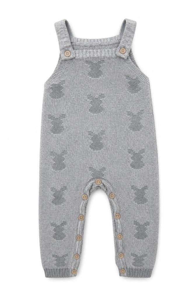 George Boys Grey   Dungaree One-Piece Size 12 Months