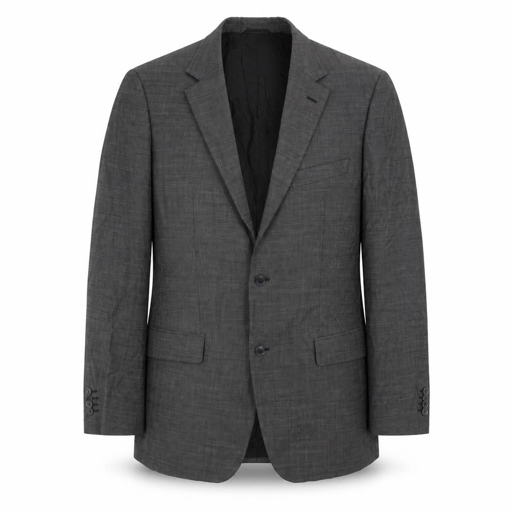 Daniel Hetcher Mens Grey   Jacket Suit Jacket