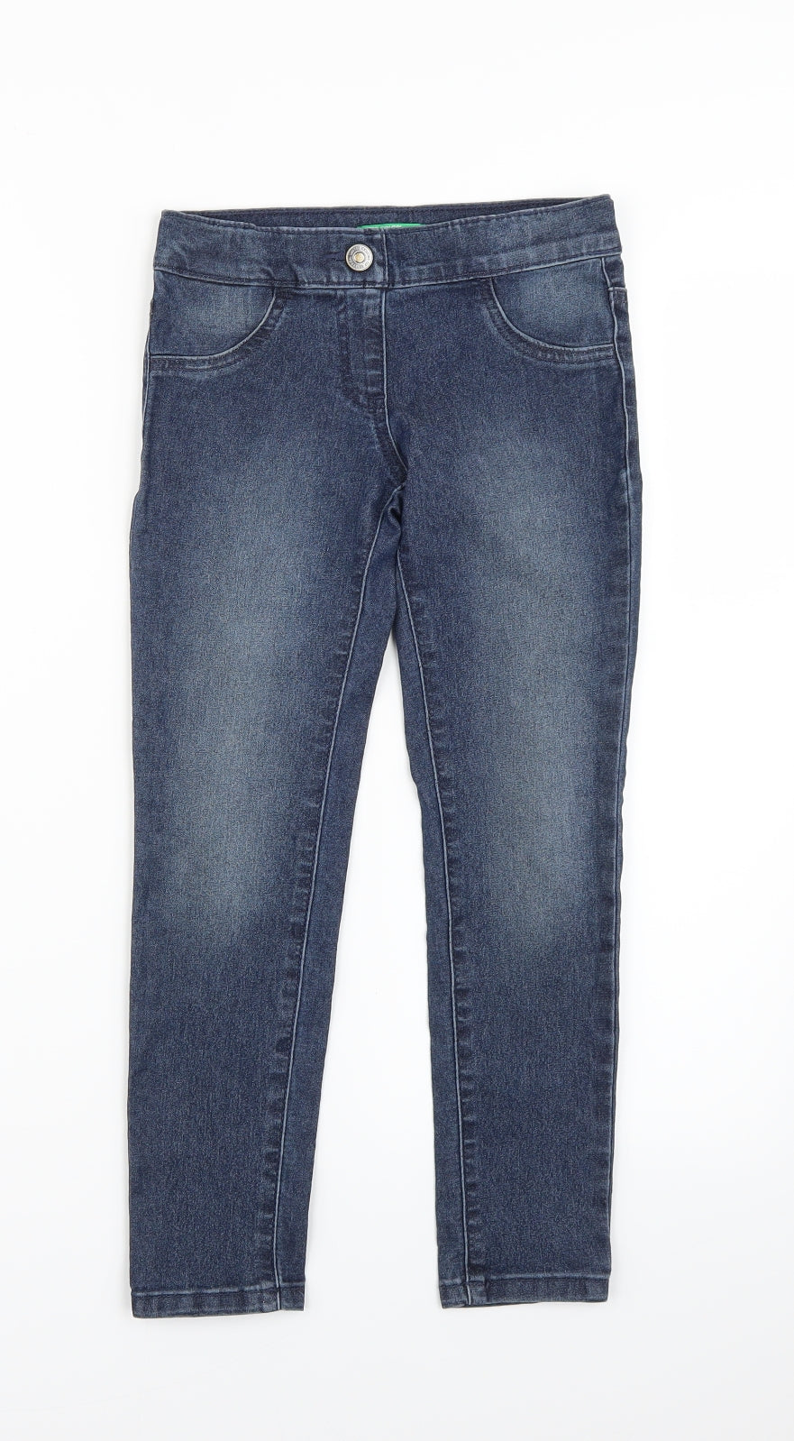 United Colors of Benetton Girls Blue  Denim Skinny Jeans Size S
