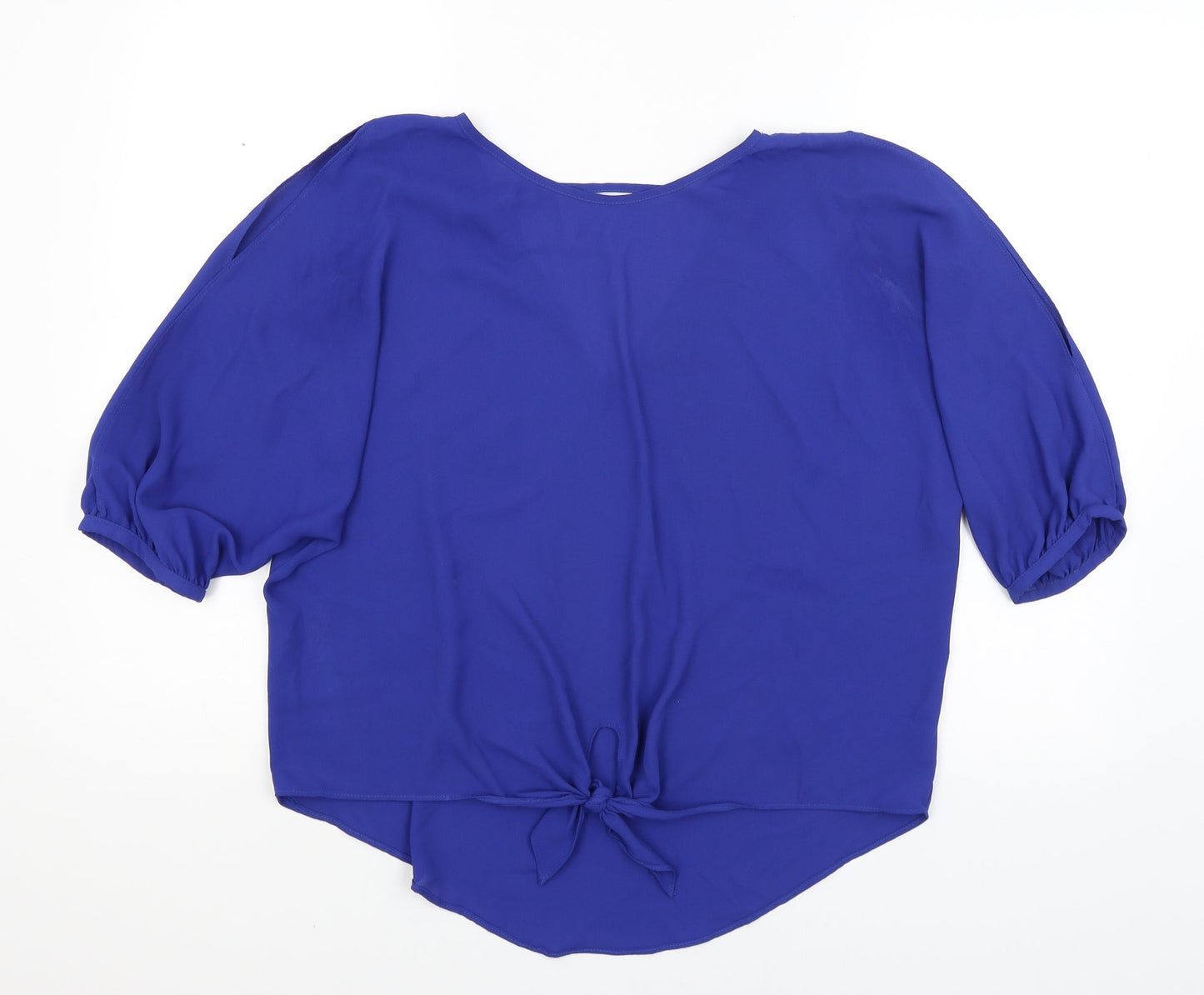 New Look Womens Blue   Basic Blouse Size 12