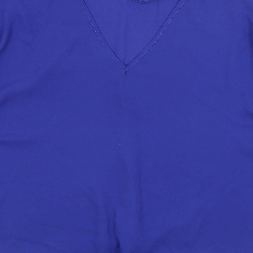 New Look Womens Blue   Basic Blouse Size 12