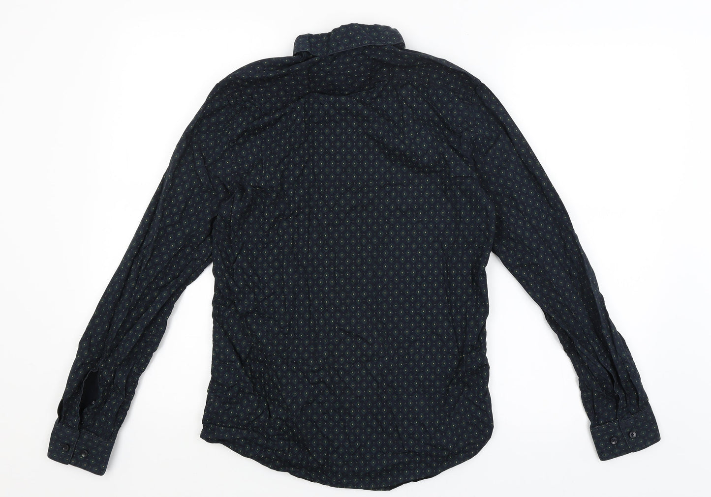 H&M Mens Blue    Button-Up Size XS