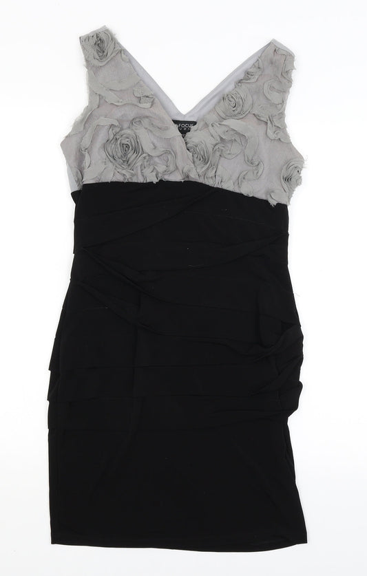 En Focus Womens Black   Bodycon  Size 10