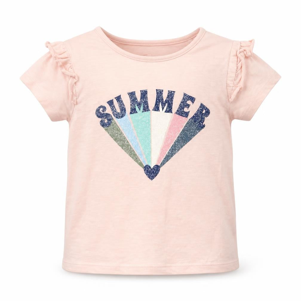 TU Girls Pink   Basic T-Shirt Size 5 Years