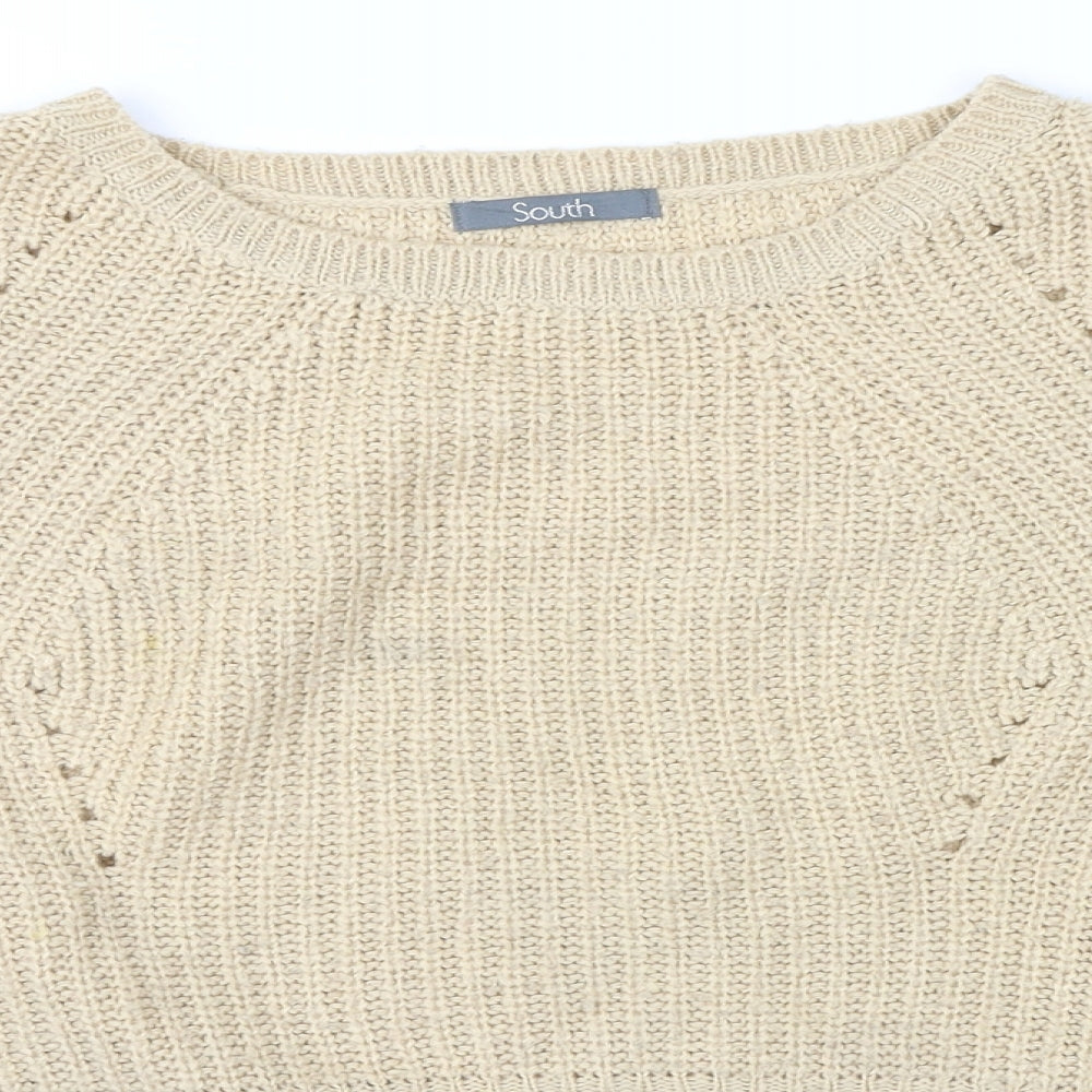 South Womens Brown   Pullover Jumper Size 10