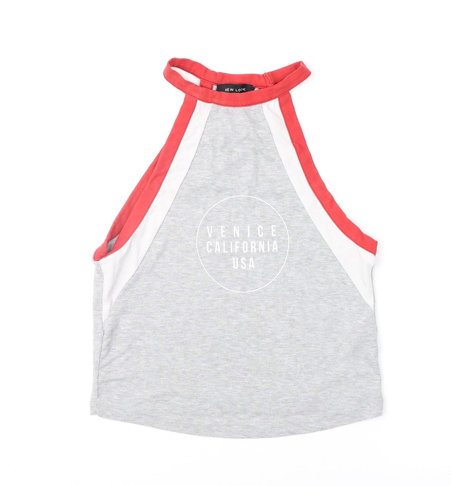 New Look Womens Grey   Basic T-Shirt Size 12
