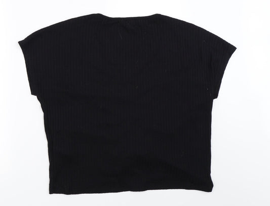 New Look Womens Black   Basic Blouse Size L